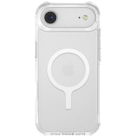 Чехол Uniq LifePro Xtreme Anti-Fingerprint Slim Hybrid Case with MagClick для iPhone Air Frost Clear/White