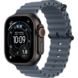 Смарт-часы Apple Watch Ultra 3 (2025) 49mm Black Titanium Case with Anchor Blue Ocean Band