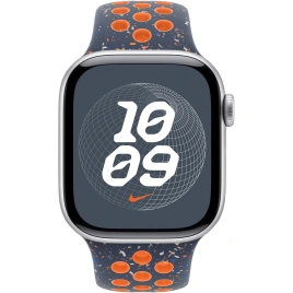 Ремешок Apple Watch 40mm Blue Flame Nike Sport Band M/L (MC2F4)