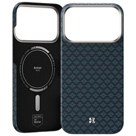 Чехол Benks ArmorGrid Air C1 Case Kevlar для iPhone 18 Pro Beyond Blue (C.K.FL.AP.BE.0072)