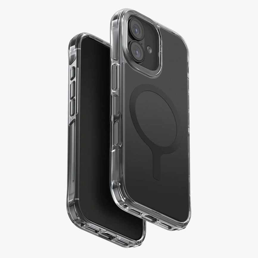 Чехол Uniq LifePro Xtreme Anti-Fingerprint Slim Hybrid Case with MagClick для iPhone 17 Frost Smoke фото 1