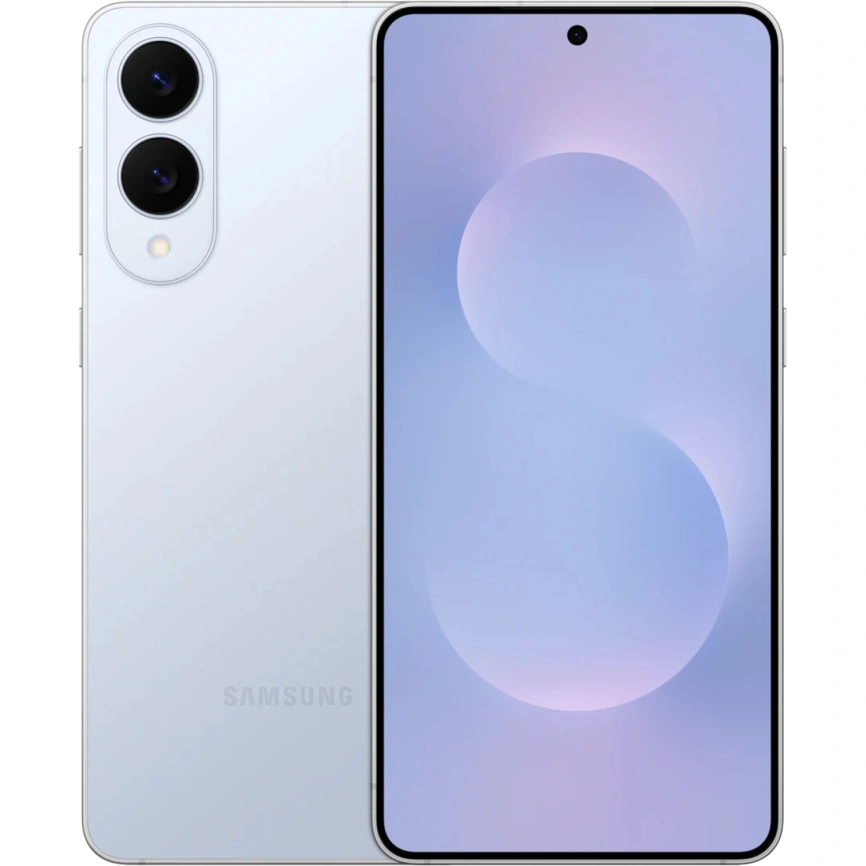 Смартфон Samsung Galaxy S25 Edge SM-S937B 12/256Gb Titanium Icyblue фото 1