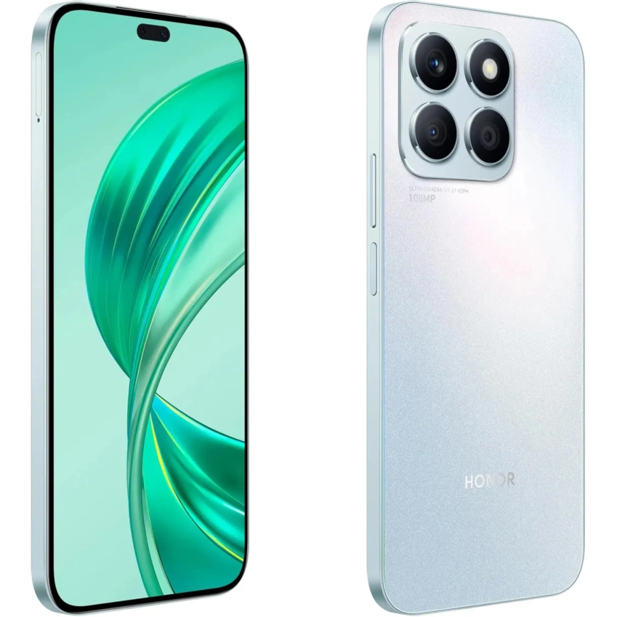 Смартфон Honor X8b 8/128Gb Titanium Silver фото 2