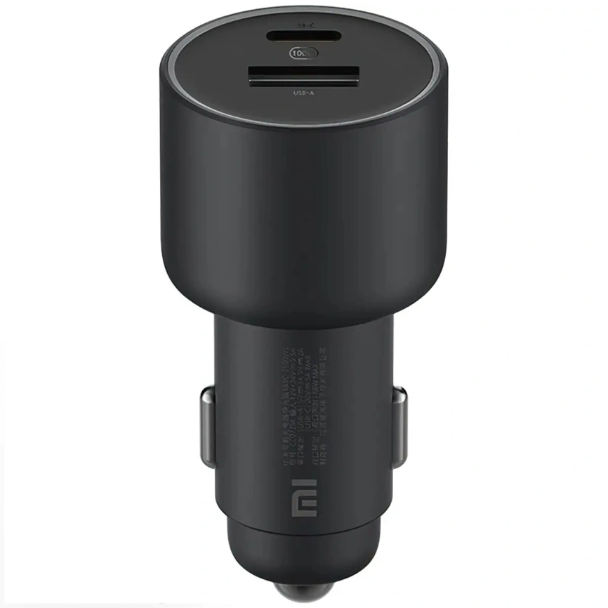 Автомобильное зарядное устройство XiaoMi 100W USB-A/USB-C BHR4460CN Black фото 2