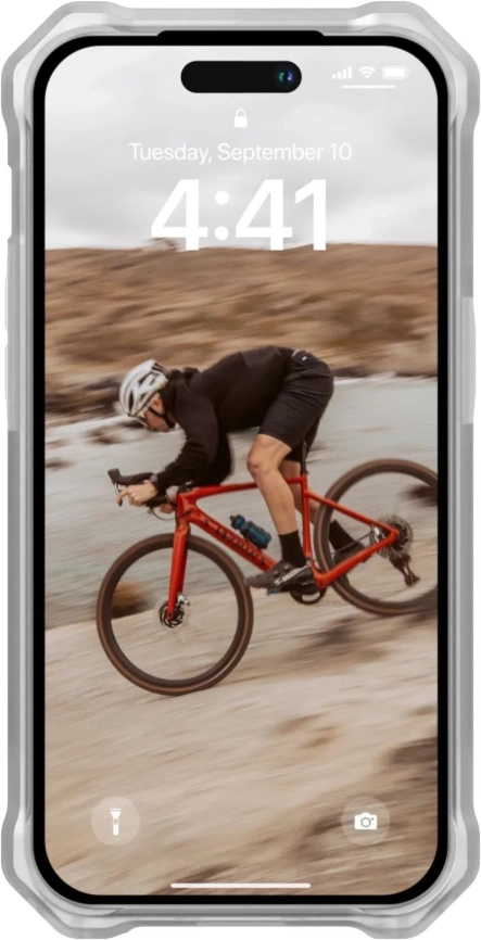 Чехол UAG Essential Armor For MagSafe для iPhone 14 Pro Frosted Ice фото 5