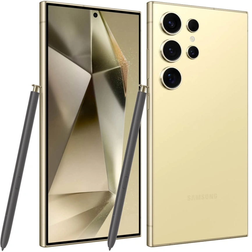 Смартфон Samsung Galaxy S24 Ultra SM-S928B 12/512Gb Titanium Yellow фото 3