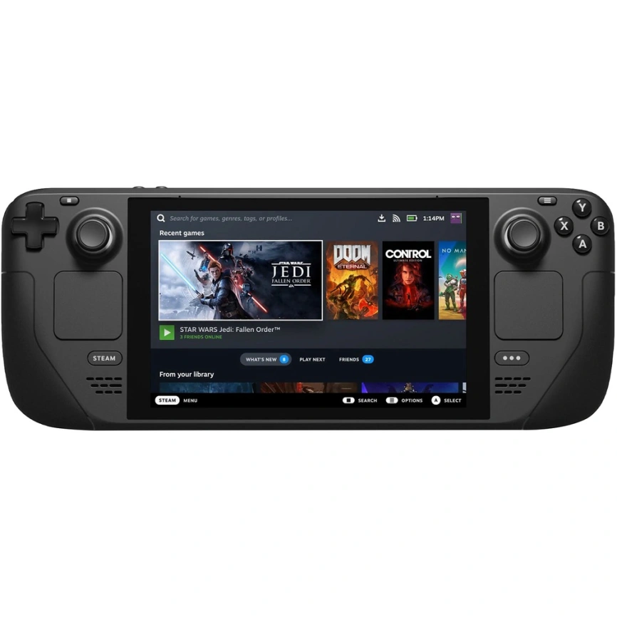 Игровая приставка Valve Steam Deck 64Gb Black фото 1