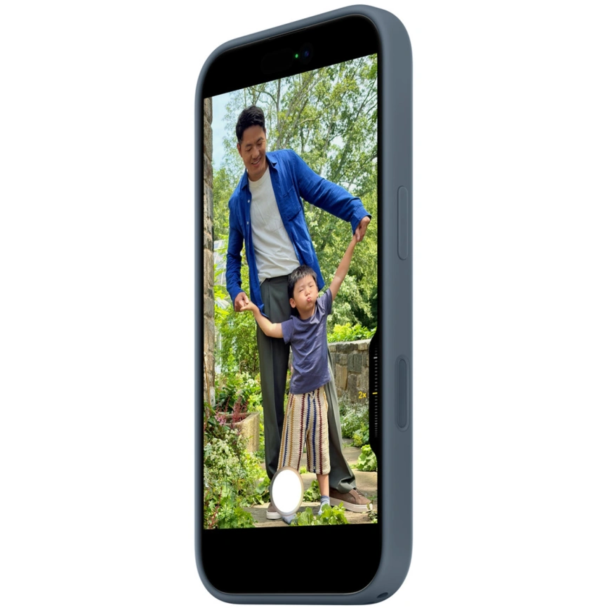 Чехол Apple Silicone Case with MagSafe для iPhone 17 Anchor Blue фото 6