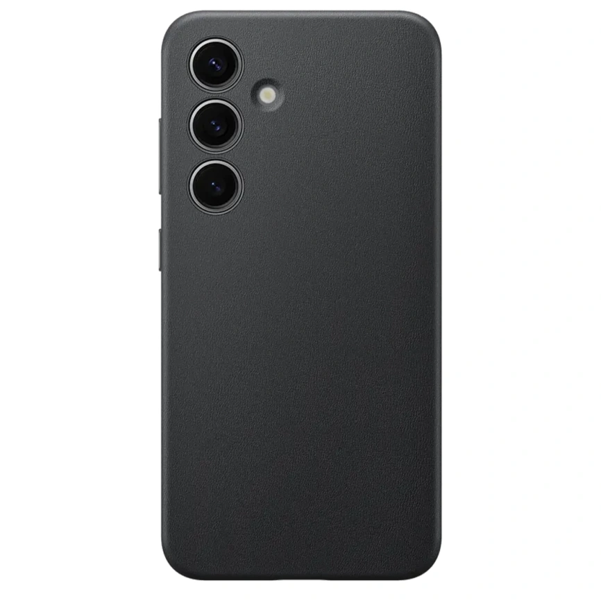 Чехол Samsung Vegan Leather Case для S24 Plus Black фото 1