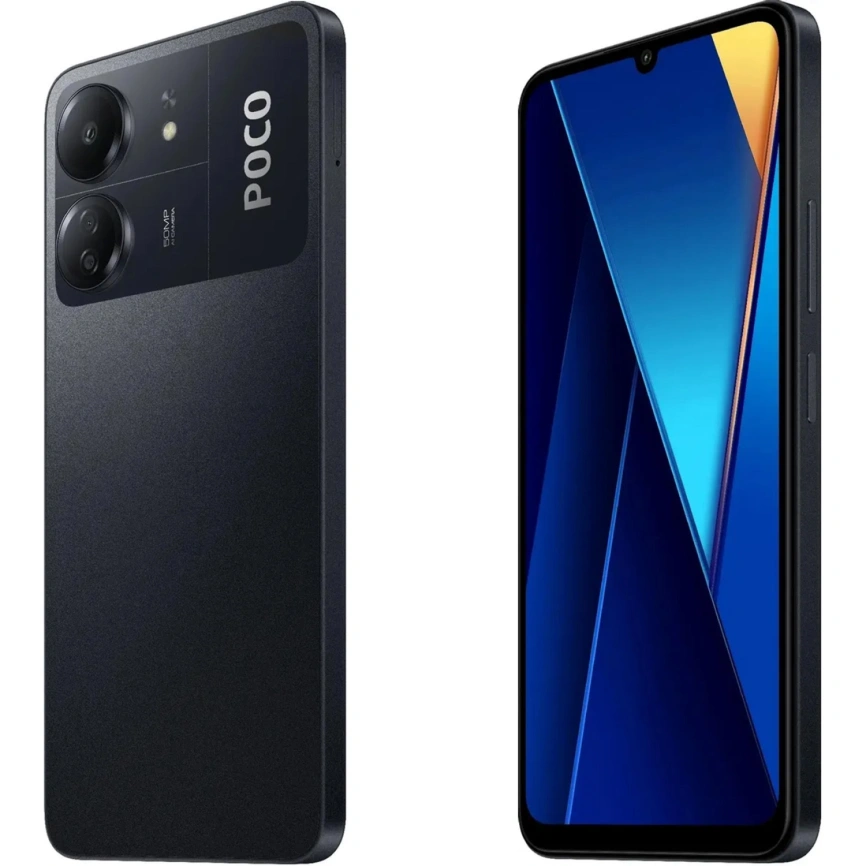 Смартфон Xiaomi Poco C65 6/128Gb Black EAC фото 4