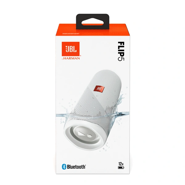 Портативная колонка JBL Flip 5 Steel white фото 5