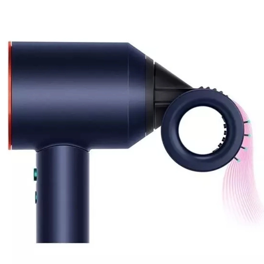 Фен Dyson Supersonic HD15 Prussian Blue/Topaz Orange фото 3