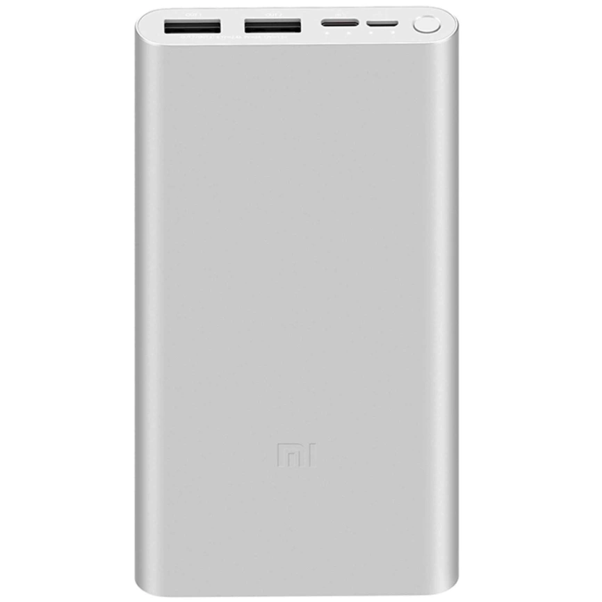 Внешний аккумулятор Xiaomi Power Bank 3 10000 mAh PLM13ZM Silver фото 1