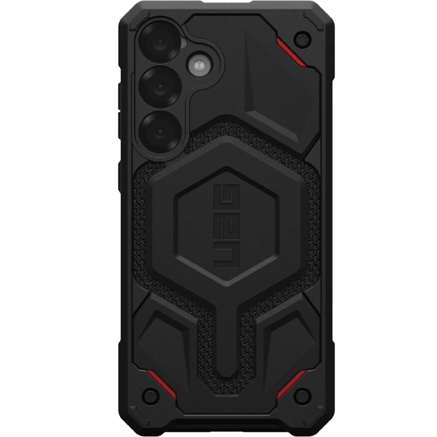Чехол UAG MagSafe Monarch Pro Kevlar для Samsung Galaxy S25 Plus Black фото 1
