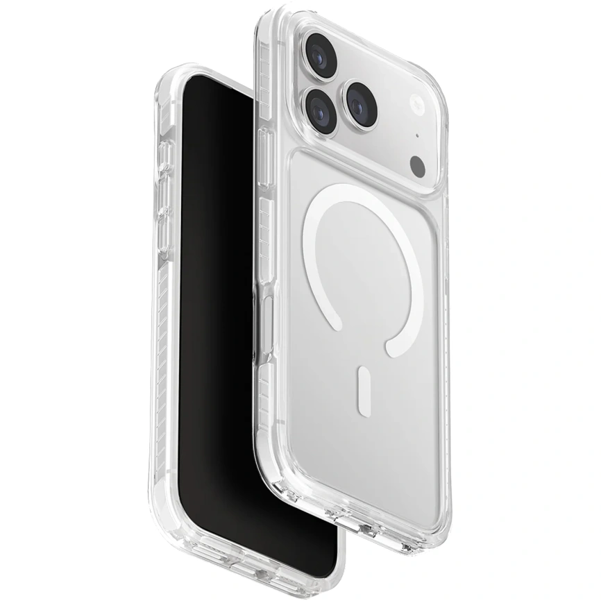 Чехол Uniq Combat Triple-Layered Protective Case with MagClick для iPhone 17 Pro Max Blanc White фото 1