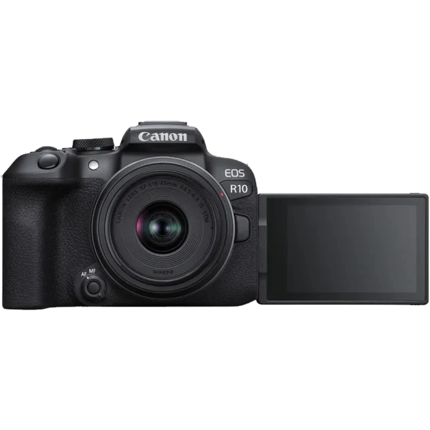 Фотоаппарат Canon EOS R10 Body + Mount Adapter EF-EOS R Black фото 4