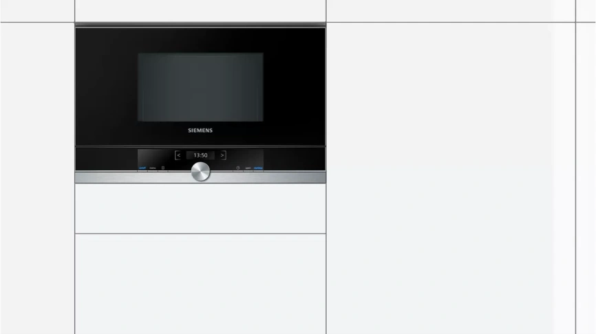 Микроволновая печь Siemens BF634LGS1 Silver фото 3