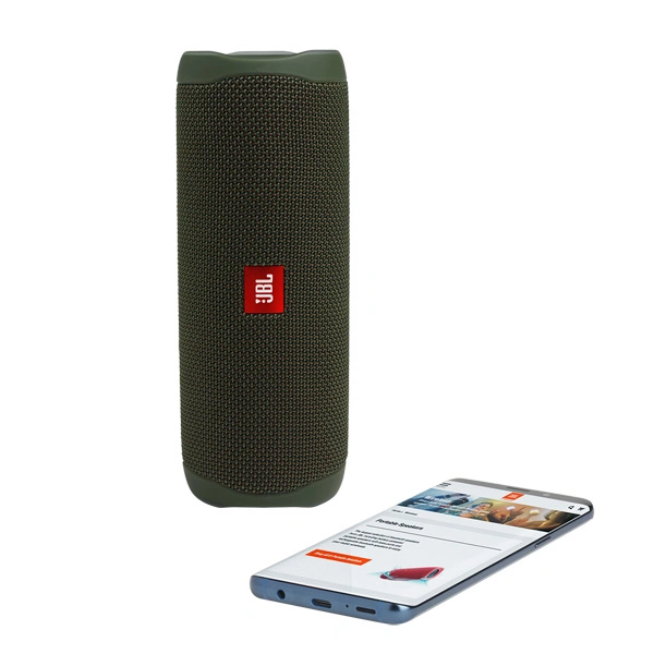 Портативная колонка JBL Flip 5 Forest green фото 6