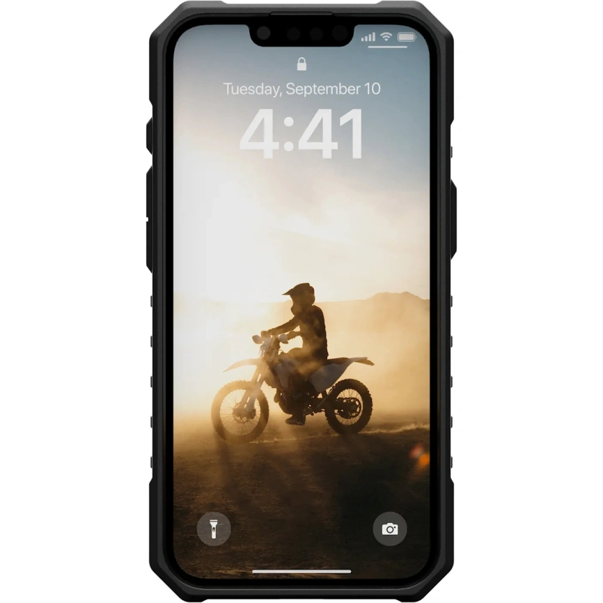 Чехол UAG MagSafe Pathfinder Clear для iPhone 16e Ash фото 3