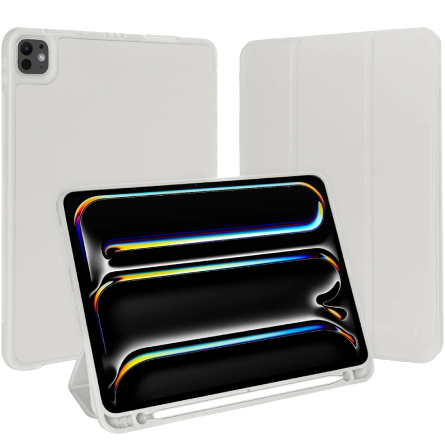 Чехол Gurdini Milano Series для iPad Pro 13 (2024) Stone фото 1