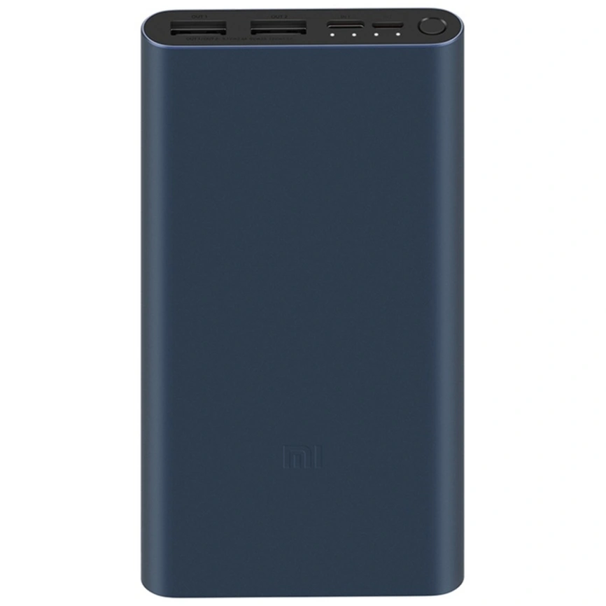 Внешний аккумулятор Xiaomi Power Bank 3 10000 mAh PLM13ZM Black фото 1
