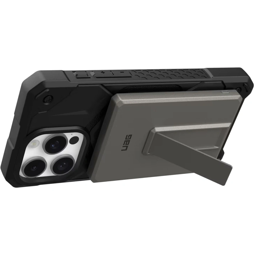Внешний аккумулятор UAG SRGE Slim 5K Power Bank With Stand 5000mAh Titanium (9B4417113636) фото 5