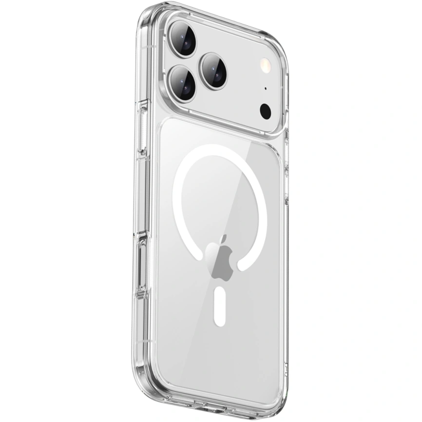 Чехол Gurdini Alba Series Protective with MagSafe для iPhone 18 Pro Clear фото 1