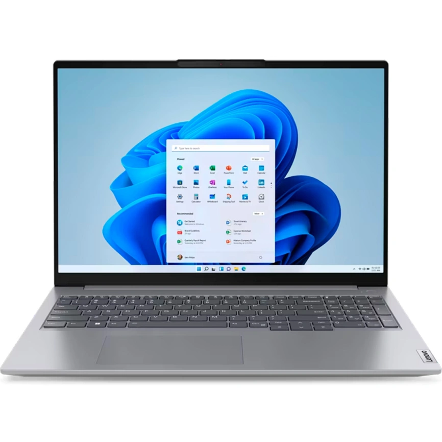 Ноутбук Lenovo ThinkBook 16 G6 16 WUXGA IPS/ i7-13700H/16Gb/512Gb SSD (21KH001VRU) Arctic Grey фото 1