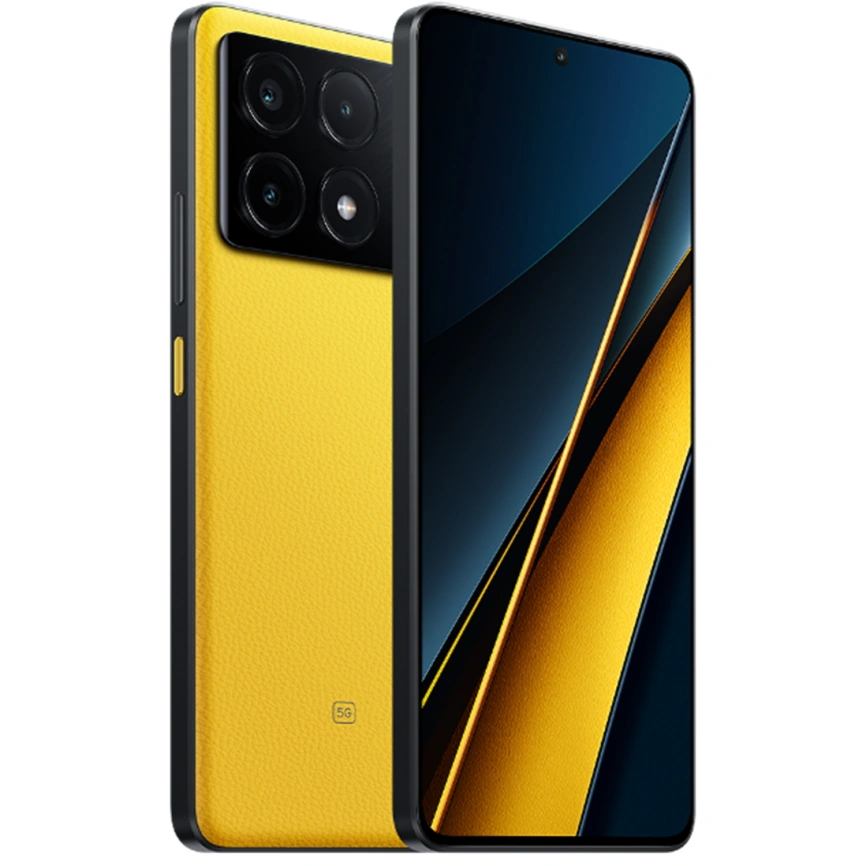 Смартфон Xiaomi Poco X6 Pro 5G 12/512Gb Yellow EAC фото 2
