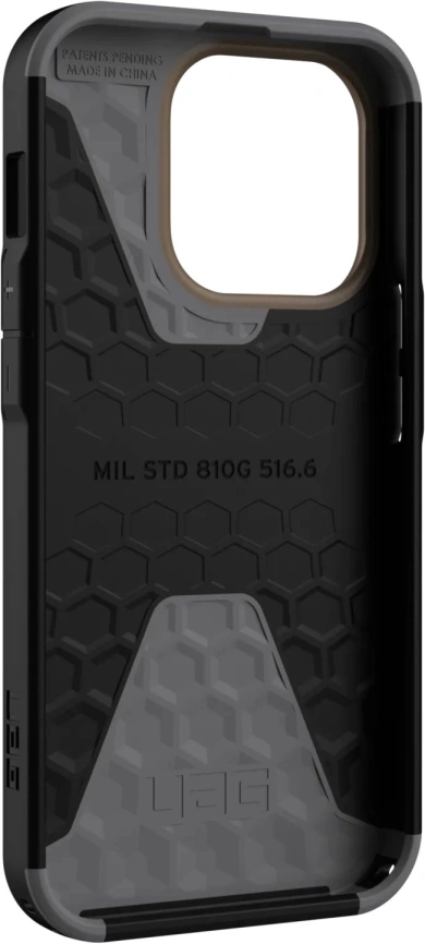 Чехол UAG Civilian для iPhone 14 Pro Dark Earth фото 2