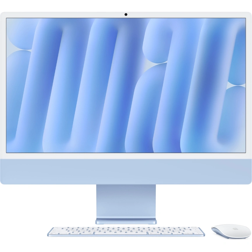 Моноблок Apple iMac (2024) 24 Retina 4.5K M4 10C CPU, 10C GPU/16GB/1Tb (Z1EQ000N2) Blue фото 1