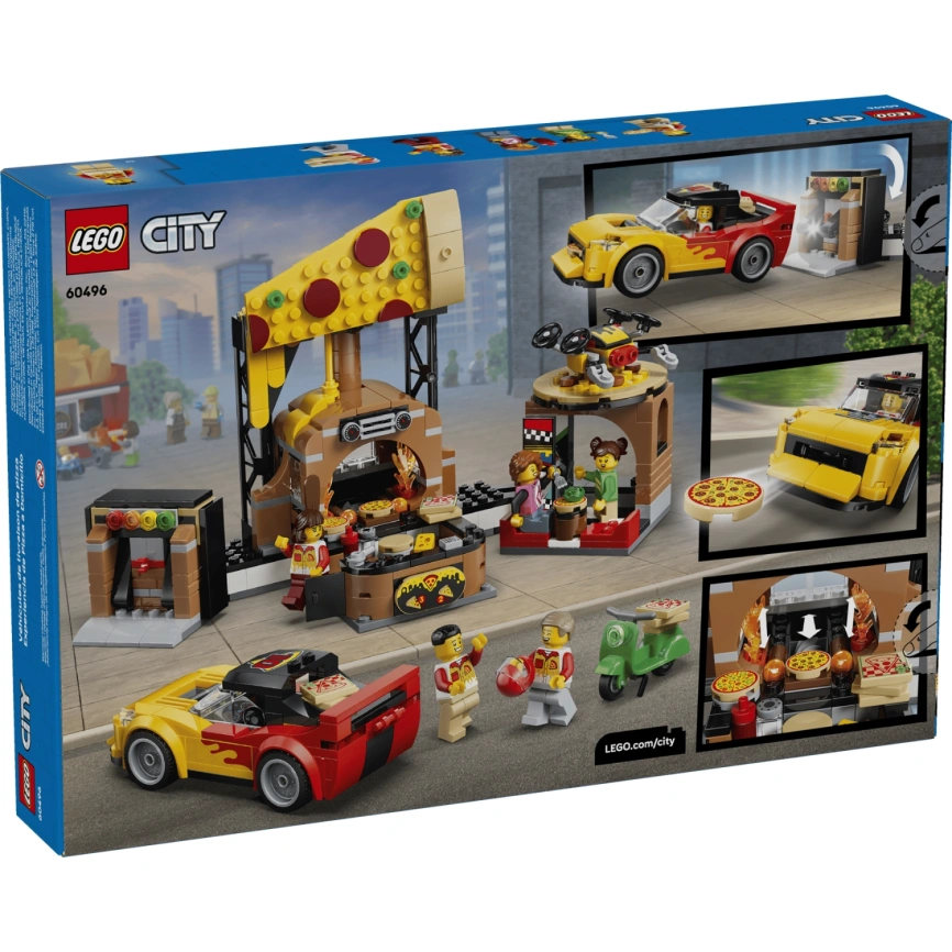 Конструктор LEGO City Pizza Delivery 60496 фото 8