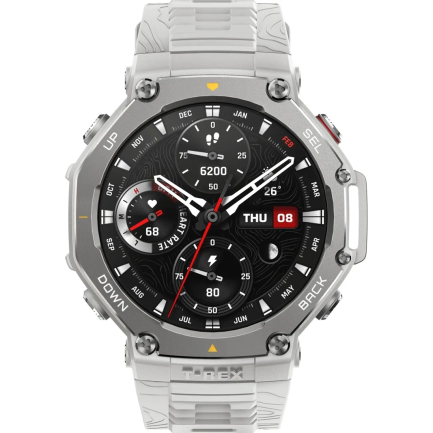 Смарт-часы Xiaomi Amazfit T-Rex 3 Haze Gray фото 2