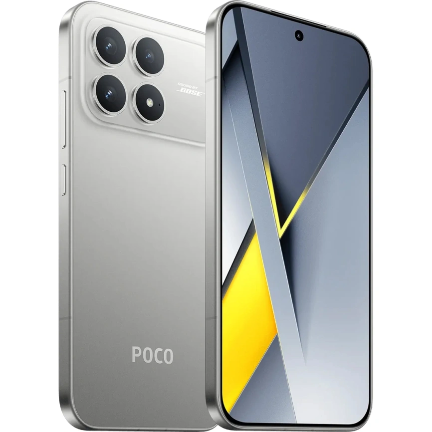 Смартфон Xiaomi Poco F8 Pro 12/256Gb Titanium Silver Global Version фото 2