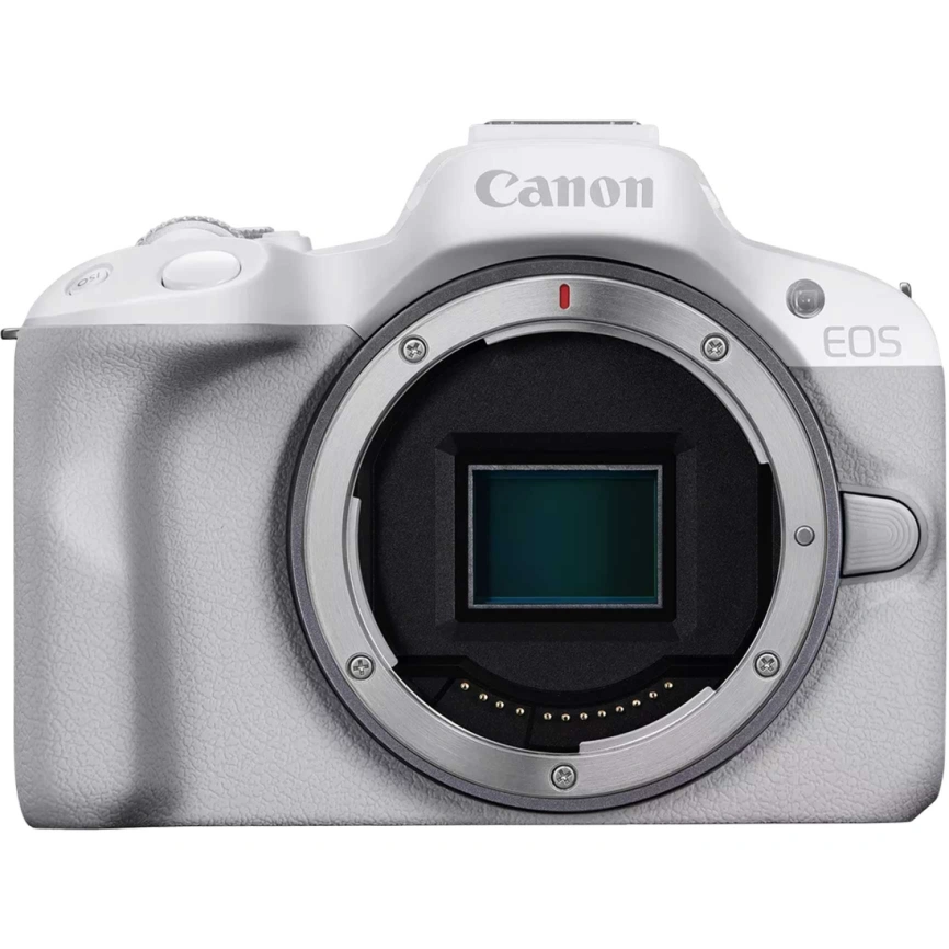 Фотоаппарат Canon EOS R50 Body White фото 2