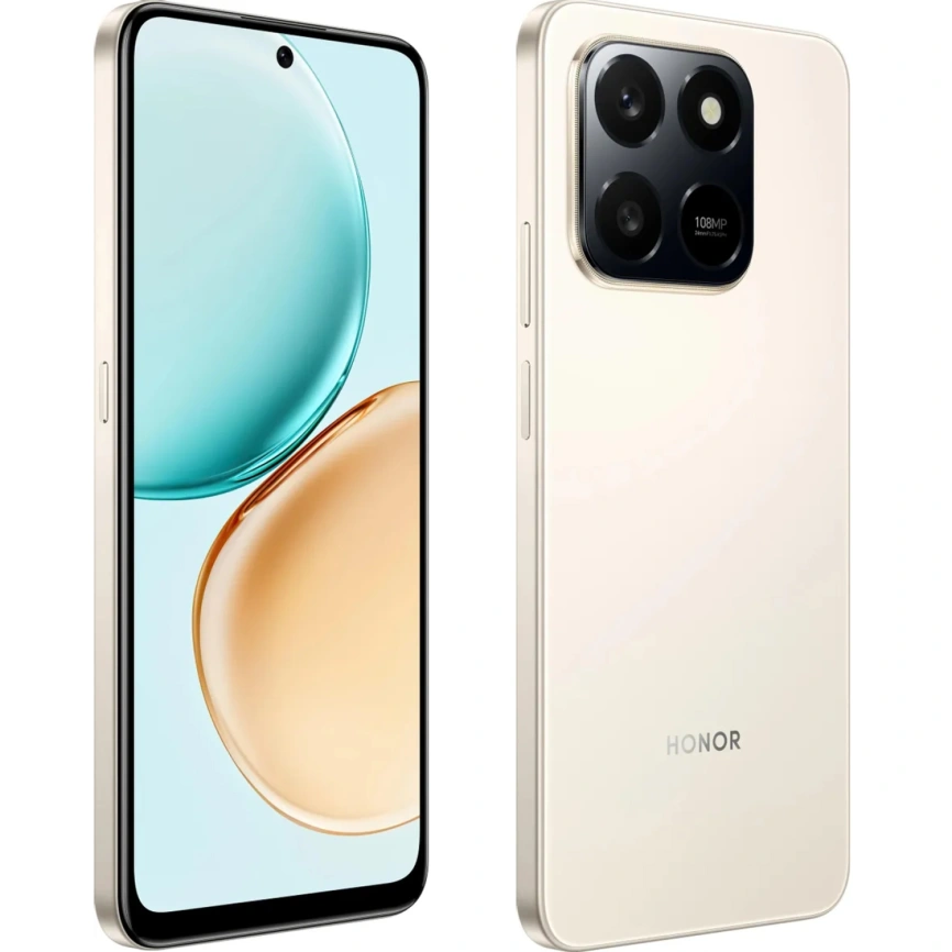 Смартфон Honor X7d 8/512Gb Desert Gold фото 4