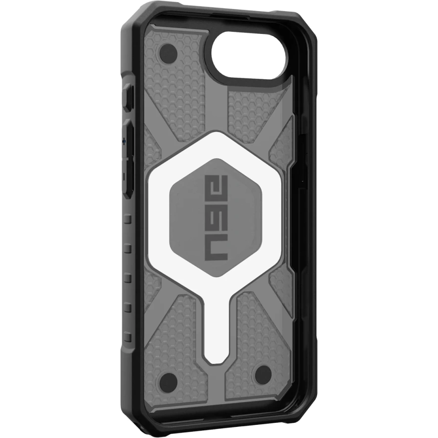 Чехол UAG MagSafe Pathfinder Clear для iPhone 16e Ash фото 2