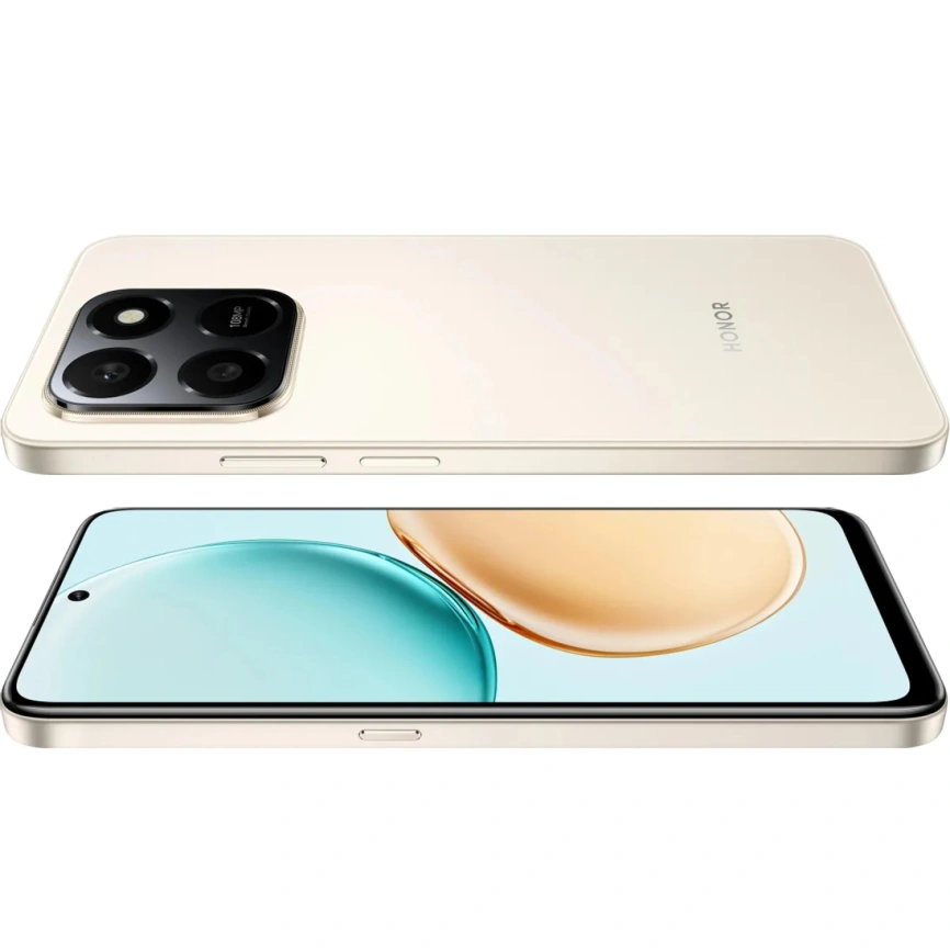 Смартфон Honor X7d 6/128Gb Desert Gold фото 2
