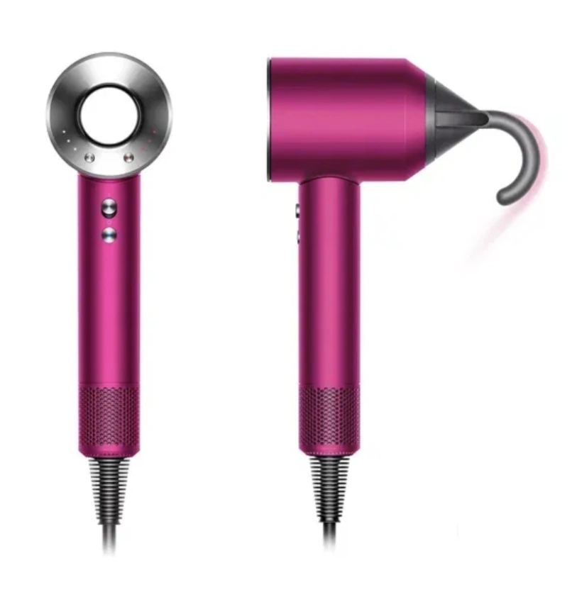 Фен Dyson Supersonic HD07 Fuchsia/Nickel фото 3