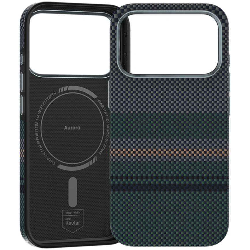 Чехол Benks Aurora Pro Case Kevlar для iPhone 18 Pro Aurora (C.K.FL.AP.SR.A072) фото 2