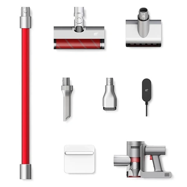 Пылесос Xiaomi Shunzao L1 Grey/Red (Cерый/Красный) Global Version фото 4