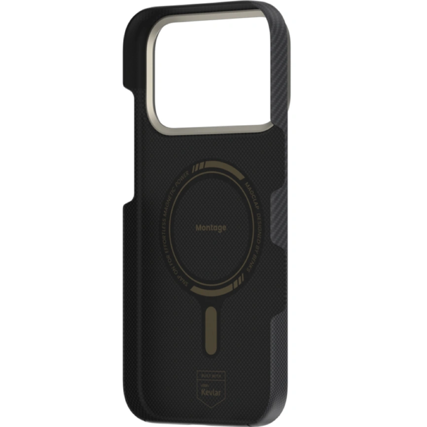 Чехол Benks Montage ArmorAir Case built with Kevlar для iPhone 17 Pro Max Black фото 3