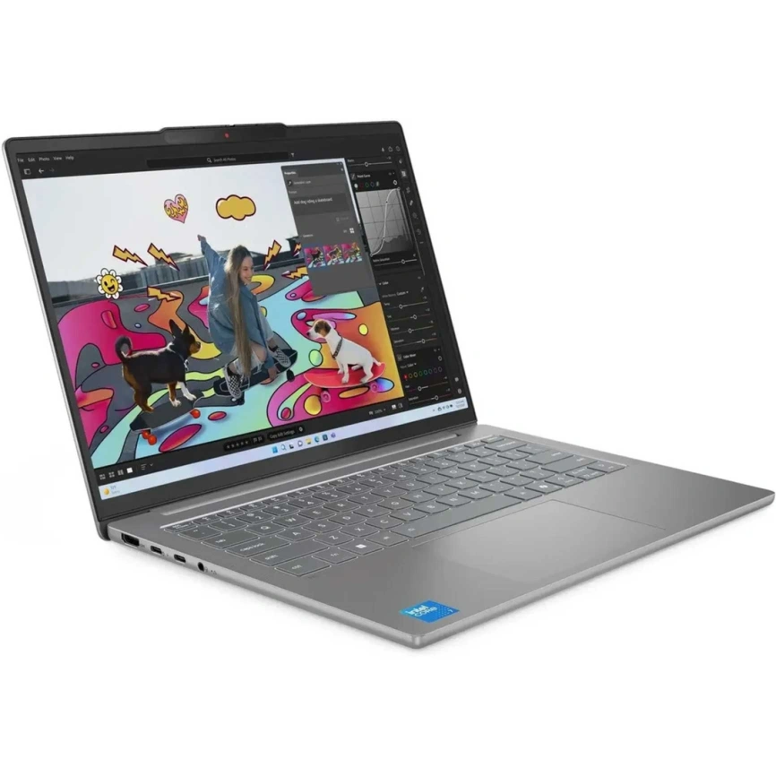 Ноутбук Lenovo IdeaPad Slim 5 14IRH10R 14 OLED/ i5-210H/32Gb/1Tb SSD (83J0001BRK) Luna Grey фото 3