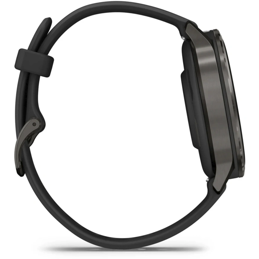 Смарт-часы Garmin Venu 4 41mm Slate Bezel With Black Silicone Band (010-03013-02) фото 5