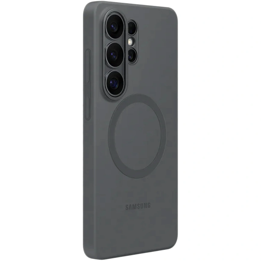 Чехол Samsung Silicone Magnet Case для Samsung Galaxy S26 Ultra Black фото 3
