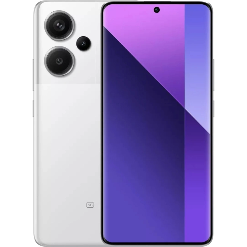 Смартфон Xiaomi Redmi Note 13 Pro Plus 5G 8/256Gb Moonlight White Global Version фото 1
