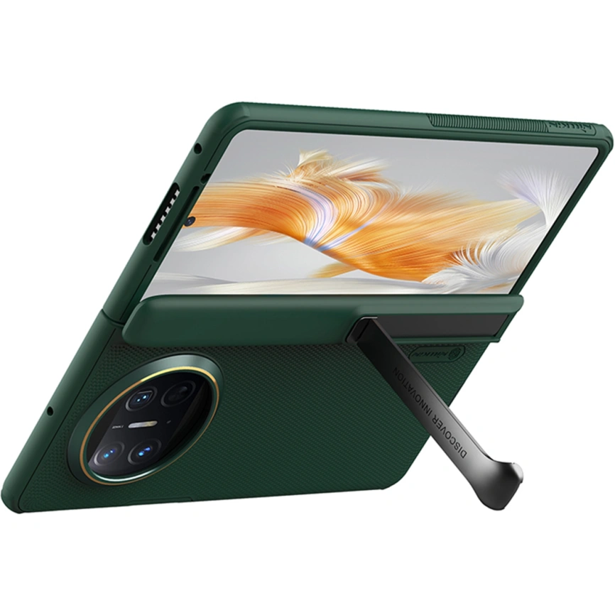 Чехол Nilkin Super Frosted Shield Fold для Huawei Mate X3 Green фото 1