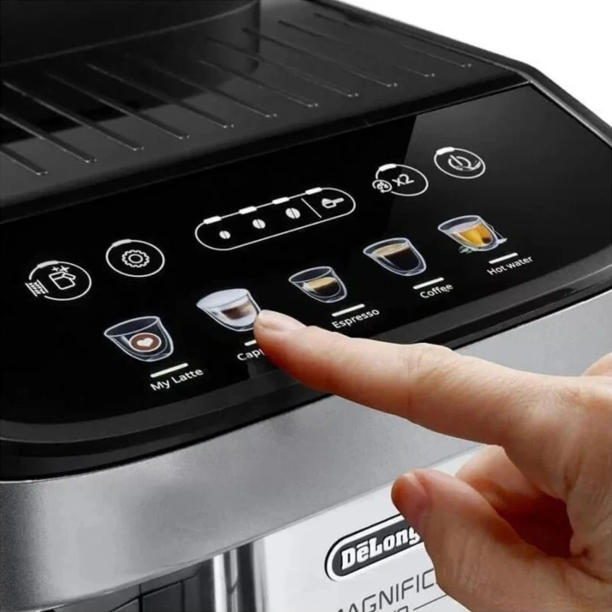 Кофемашина DeLonghi Magnifica Evo ECAM290.61.SB Silver/Black фото 4