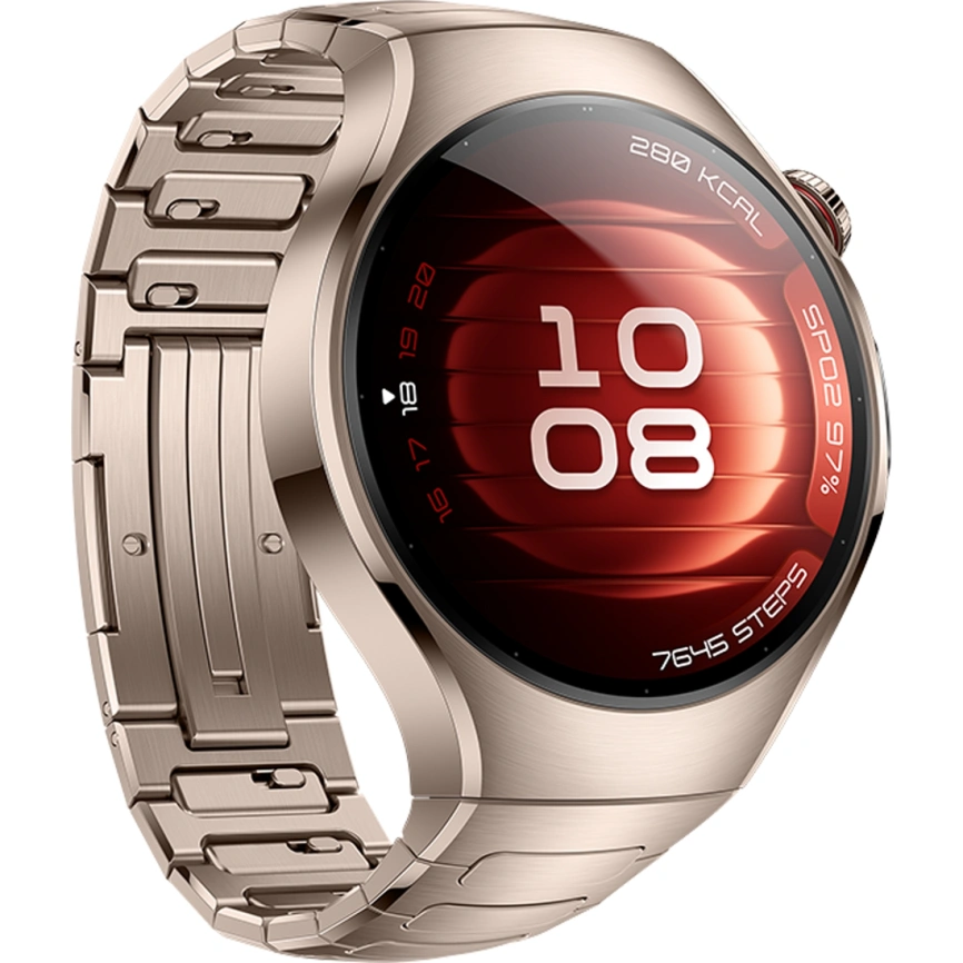 Смарт-часы Huawei Watch 5 42mm Sand Gold Titanium (55020EVP) фото 3