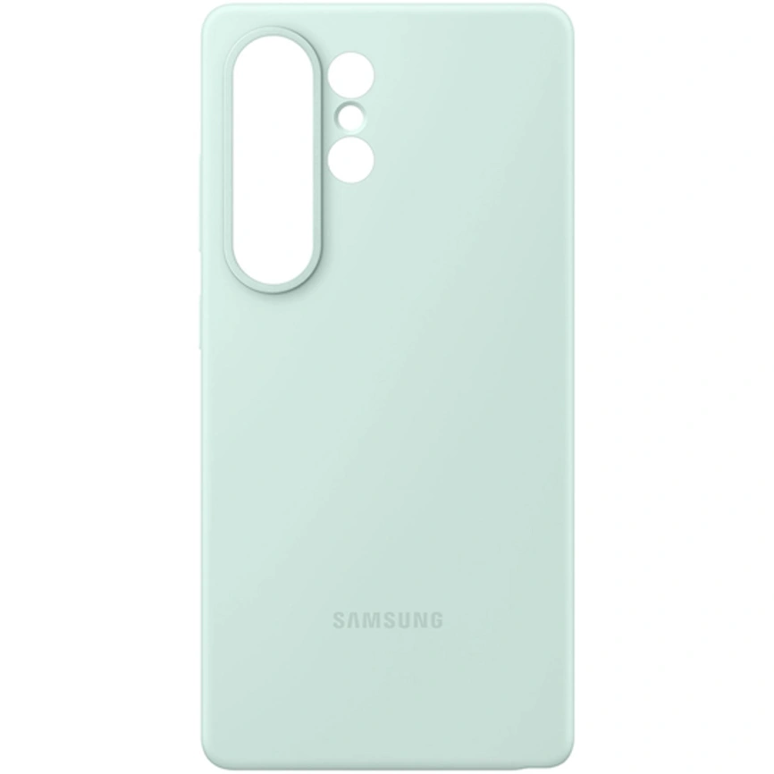 Чехол Samsung Silicone Case для Galaxy S25 Ultra Mint Green фото 5